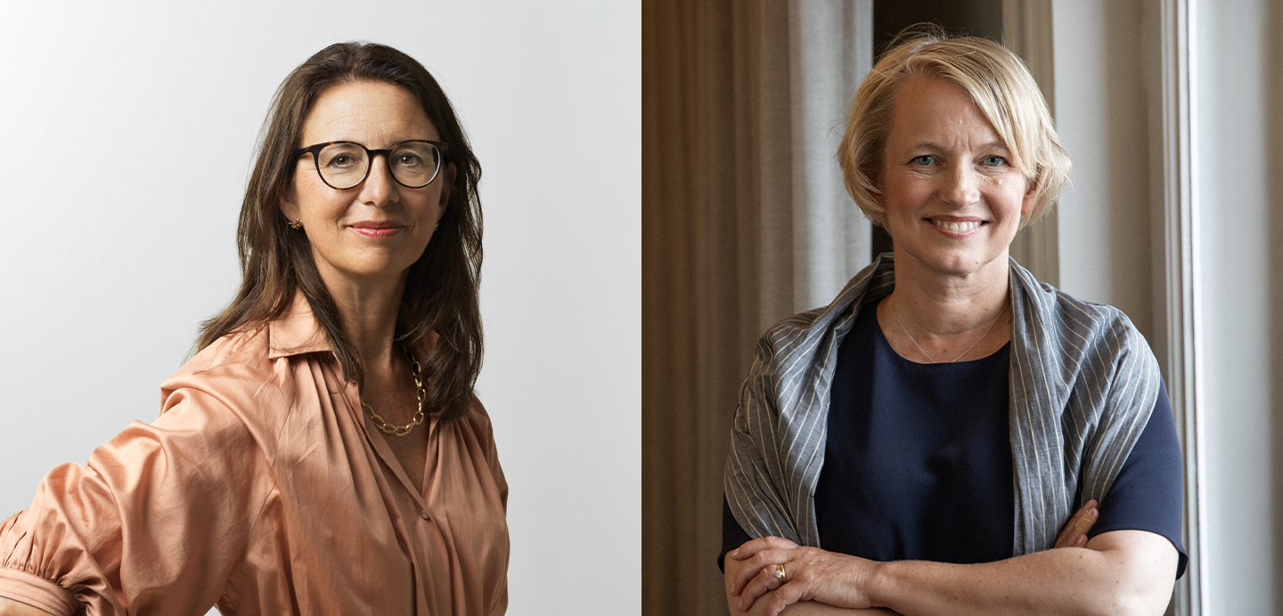 Ebba Walberg Snygg, Managing Partner at Moll Wendén and Maria-Pia Hope, Group CEO at AGRD Partners